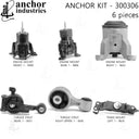 Anchor 300306 Engine Mount Kit