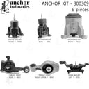 Anchor 300309 Engine Mount Kit