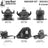 Anchor 300341 Engine Mount Kit