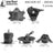 Anchor 300343 Engine Mount Kit