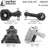 Anchor 300454 Engine Mount Kit
