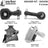 Anchor 300456 Engine Mount Kit