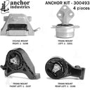 Anchor 300493 Engine Mount Kit