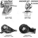 Anchor 300522 Engine Mount Kit
