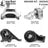 Anchor 300545 Engine Mount Kit