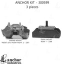 Anchor 300599 Engine Mount Kit