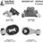 Anchor 300619 Engine Mount Kit