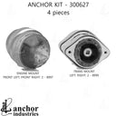 Anchor 300627 Engine Mount Kit