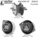 Anchor 300633 Engine Mount Kit