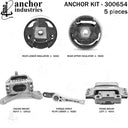 Anchor 300654 Engine Mount Kit
