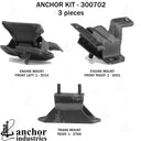 Anchor 300702 Engine Mount Kit
