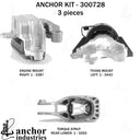 Anchor 300728 Engine Mount Kit
