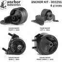 Anchor 301291 Engine Mount Kit