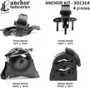 Anchor 301314 Engine Mount Kit