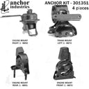 Anchor 301351 Engine Mount Kit