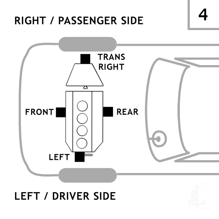 Anchor 9479 Manual Transmission Mount - Right