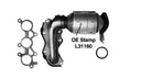AP Exhaust 641295 Catalytic Converter with Integrated Exhaust Manifold - Front, Front Left or Left