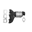 AP Exhaust 641333 Catalytic Converter with Integrated Exhaust Manifold - Front Right or Rear