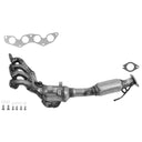 AP Exhaust 641514 Catalytic Converter with Integrated Exhaust Manifold - Front