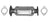 AP Exhaust 642052 Catalytic Converter - Rear