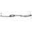 AP Exhaust 643146 Catalytic Converter - Rear