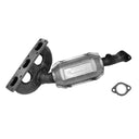 KHZV 770376 Catalytic Converter with Integrated Exhaust Manifold - Rear