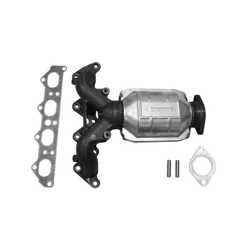 AP Exhaust 771072 Catalytic Converter with Integrated Exhaust Manifold - Front