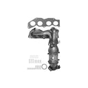 AP Exhaust 771140 Catalytic Converter with Integrated Exhaust Manifold - Front