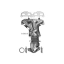 AP Exhaust 771145 Catalytic Converter with Integrated Exhaust Manifold - Front
