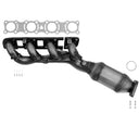 AP Exhaust 774155 Catalytic Converter with Integrated Exhaust Manifold - Front Left