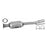 AP Exhaust 830875 Catalytic Converter - Rear
