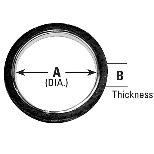 AP Exhaust 8457 Exhaust Pipe Flange Gasket - Left or Right