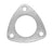 AP Exhaust 9283 Exhaust Pipe Flange Gasket - Front Converter To Rear Converter