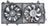 APDI 6010032 Dual Radiator and Condenser Fan Assembly