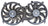 APDI 6010081 Dual Radiator and Condenser Fan Assembly