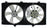 APDI 6010210 Dual Radiator and Condenser Fan Assembly