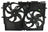 APDI 6010294 Dual Radiator and Condenser Fan Assembly