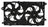 APDI 6010307 Dual Radiator and Condenser Fan Assembly