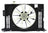 APDI 6010308 Dual Radiator and Condenser Fan Assembly