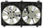 APDI 6010351 Dual Radiator and Condenser Fan Assembly