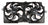 APDI 6016128 Dual Radiator and Condenser Fan Assembly