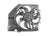 APDI 6018101 Dual Radiator and Condenser Fan Assembly