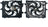 APDI 6018119 Dual Radiator and Condenser Fan Assembly