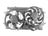 APDI 6018123 Dual Radiator and Condenser Fan Assembly