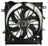 APDI 6018133 Dual Radiator and Condenser Fan Assembly