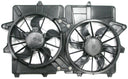 APDI 6018137 Dual Radiator and Condenser Fan Assembly