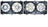 APDI 6019116 Dual Radiator and Condenser Fan Assembly