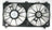APDI 6025106 Dual Radiator and Condenser Fan Assembly