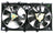 APDI 6026125 Dual Radiator and Condenser Fan Assembly