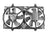 APDI 6029130 Dual Radiator and Condenser Fan Assembly